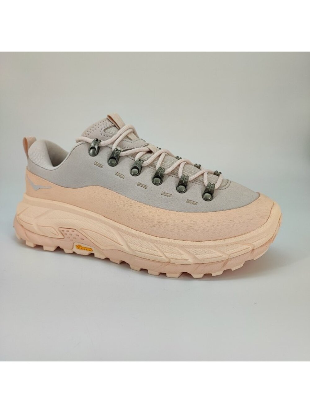Hoka One One Tor Summit Women's Size 10.5 US Sneakers Nubuck Rose Cream 1147952